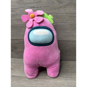 Toikido Among Us Pink with Flower Stuffed Plush 12"
